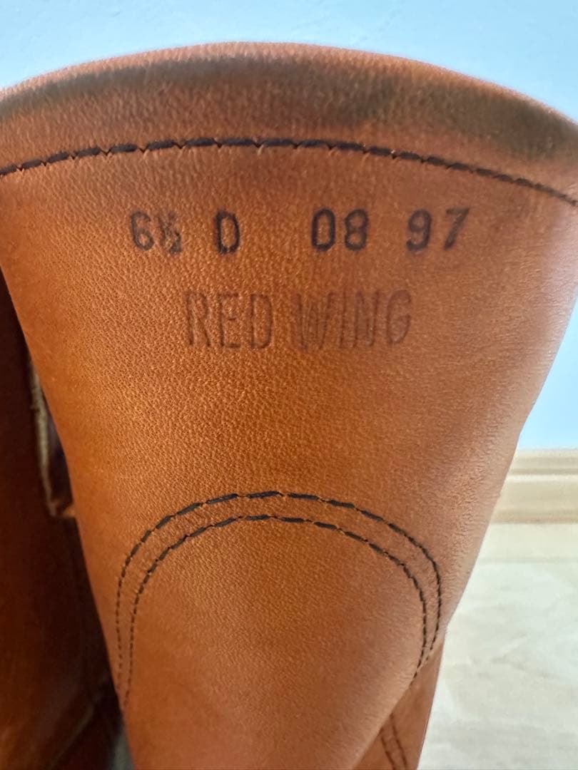 レッドウィング 866 ペコス 97年 犬刻印 6.5d
