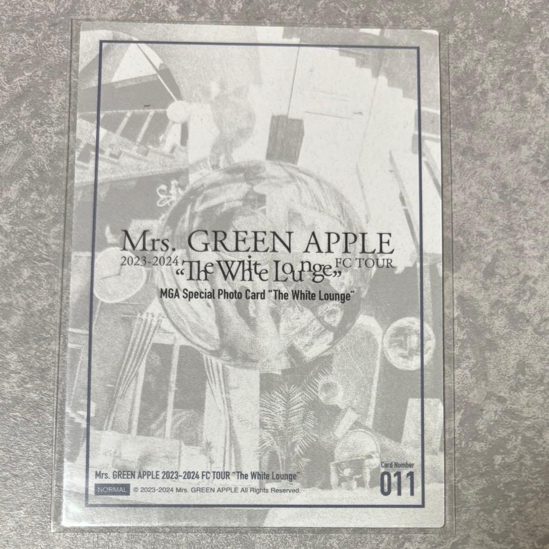 Mrs. GREEN APPLE フォトカード 若井滉斗 大森元貴Utopia - メルカリ