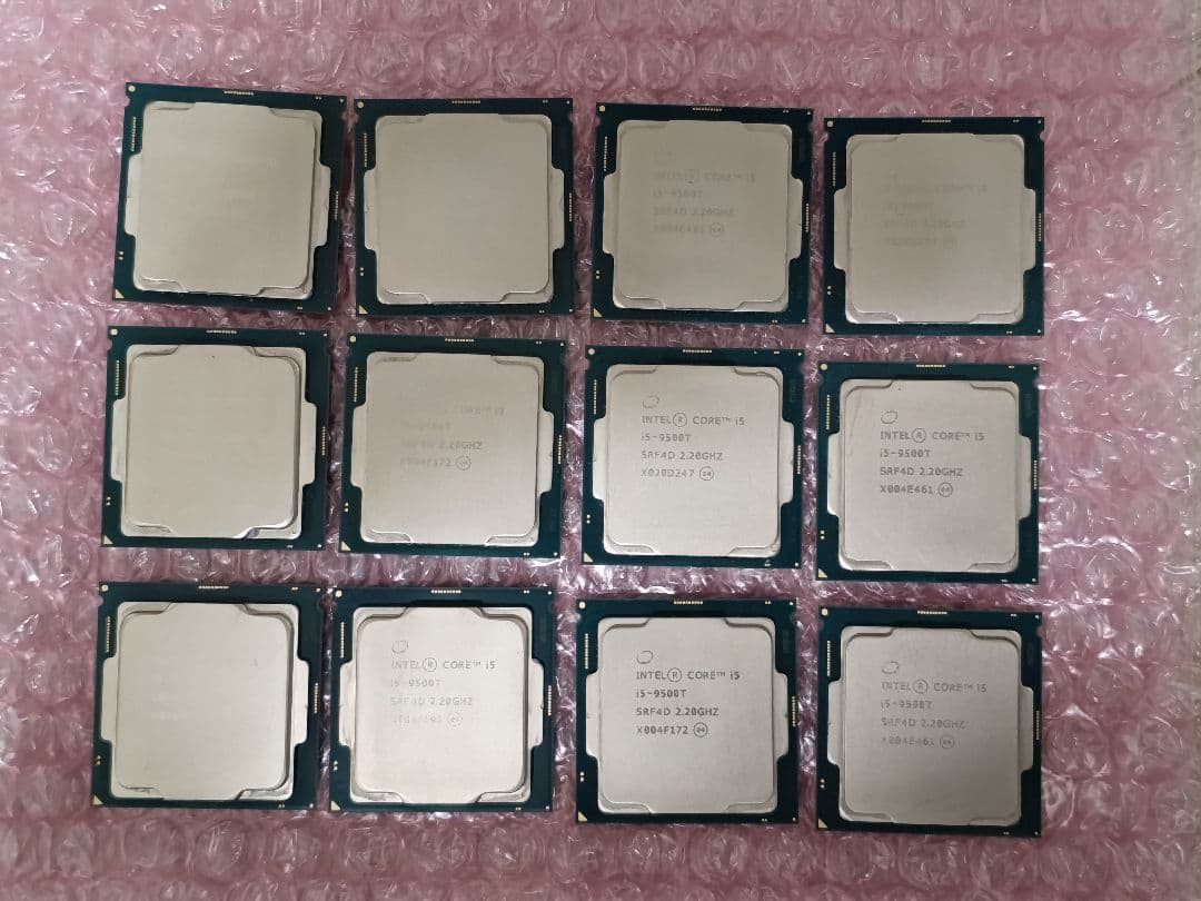 CPU intel Core i5 9500T srf4d 2.2G 12個セッ
