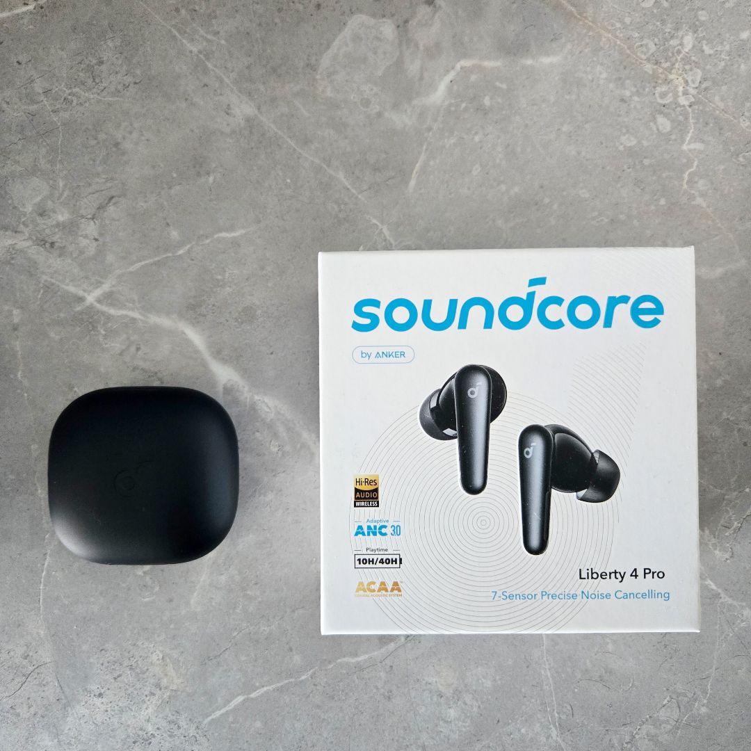 ほぼ未使用 Anker Soundcore Liberty 4 Pro ブラック - メルカリ