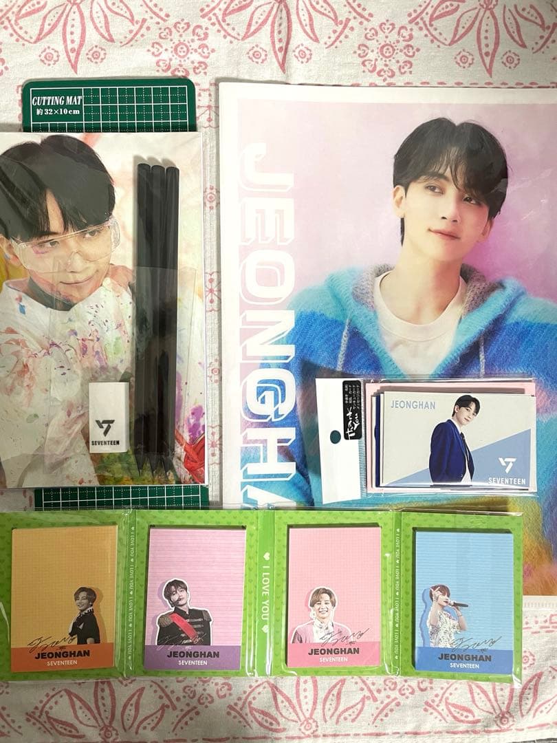 SEVENTEEN セブチ ジョンハン クリアファイル ほか 文具セット - メルカリ