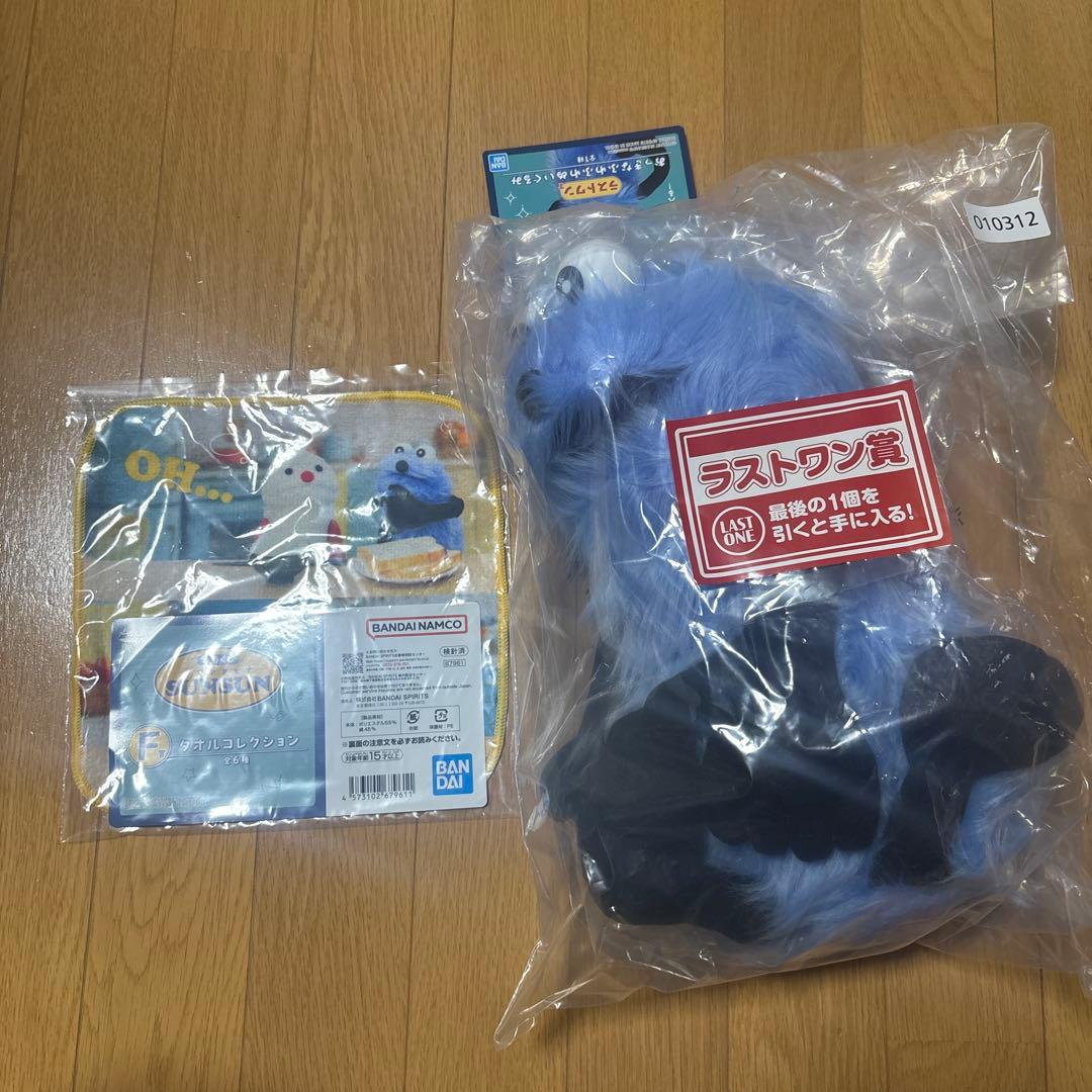 スンスン一番くじ　F賞・ラストワン賞 一番くじ PUPPET SUNSUN スンスン A賞~ラストワン賞 全30種