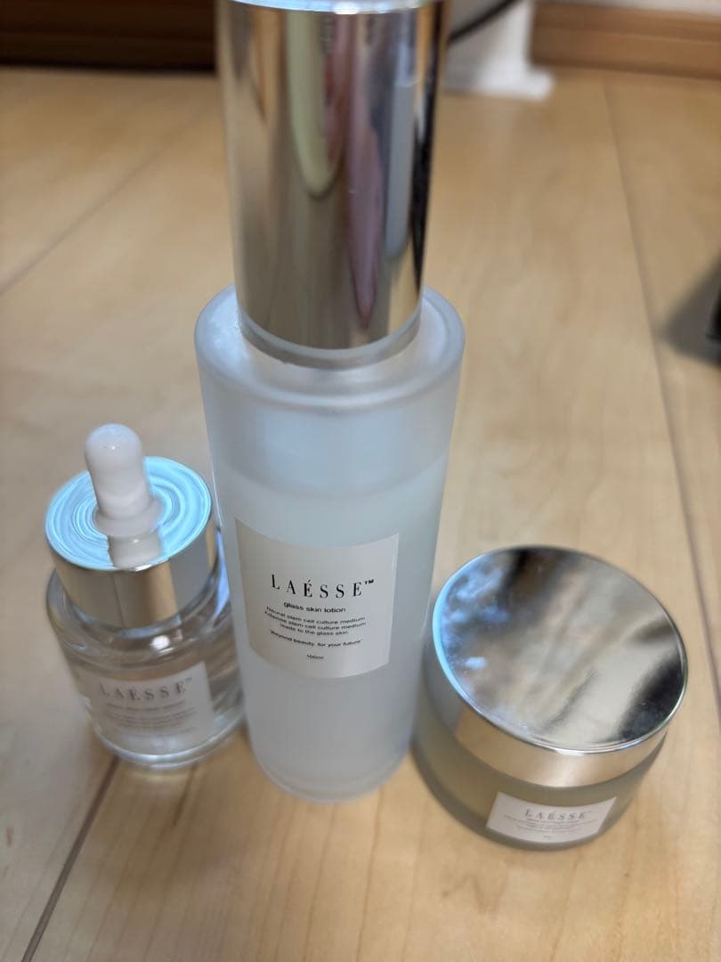 LAESSE ラエッセ　3点セット　美容液　化粧水　ナイトクリーム LAESSE glass skin night maskラエッセ ナイトマスク 50g | 【ラエッセ