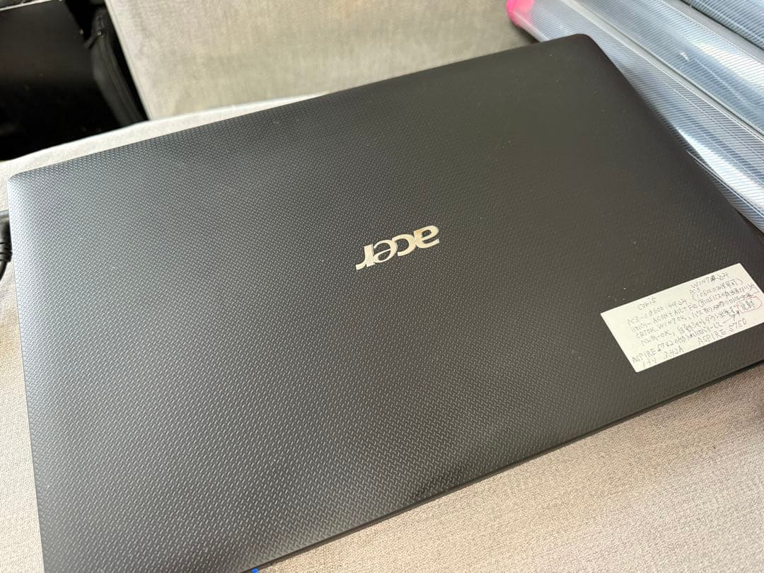 訳アリ極美品！』acerノートパソコン 完動品 E1 - メルカリ