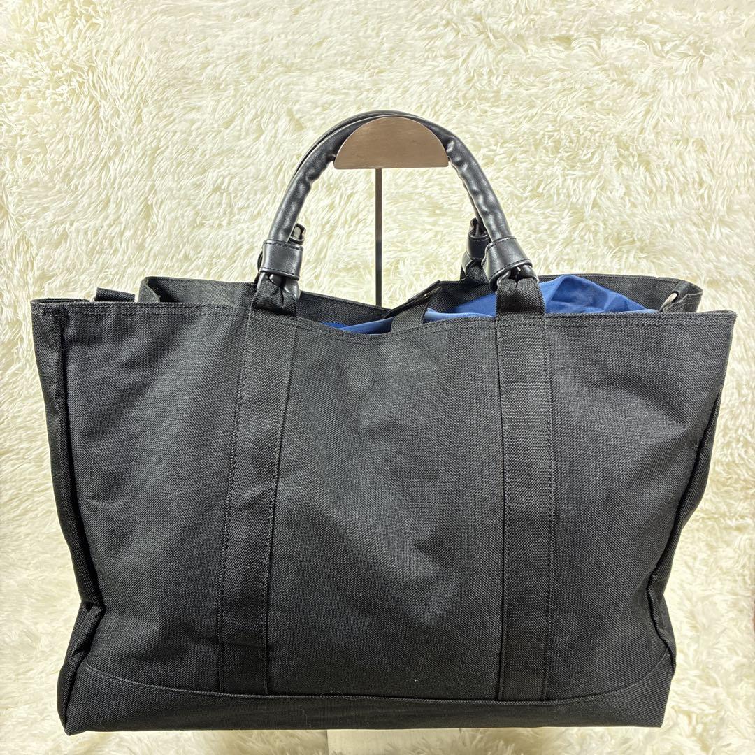 ecco ゴルフバック 2way ボストンバック 防水 トート 黒ナイロン