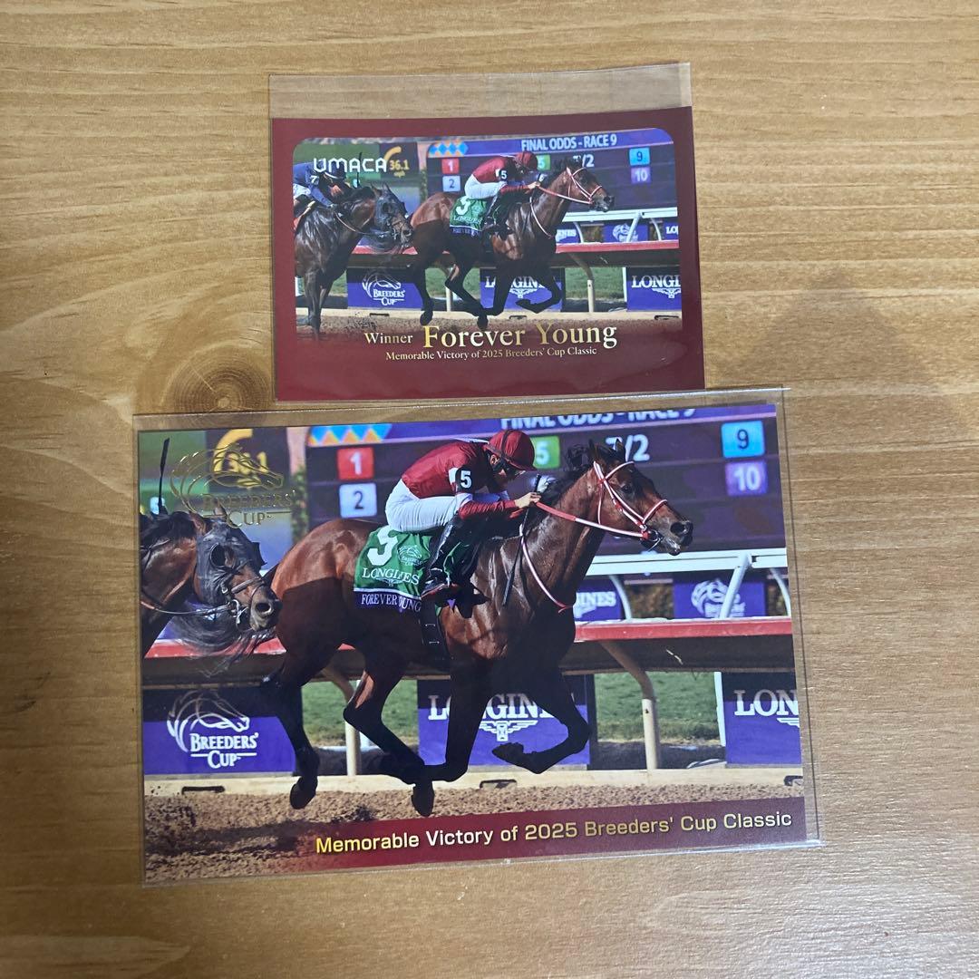 フォーエバーヤングUMACAシール+ポストカードセット+レーシング