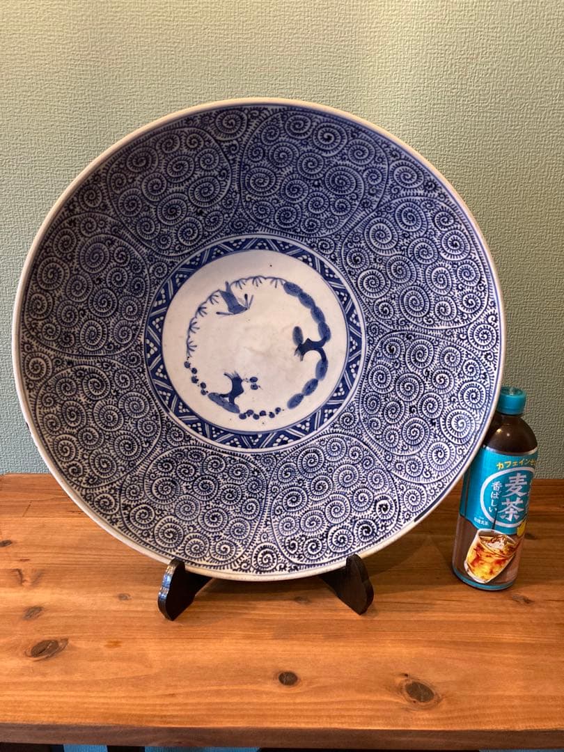 古伊万里？　大皿　2枚 古伊万里染付山水図大皿二枚｜Yahoo!フリマ（旧PayPayフリマ）