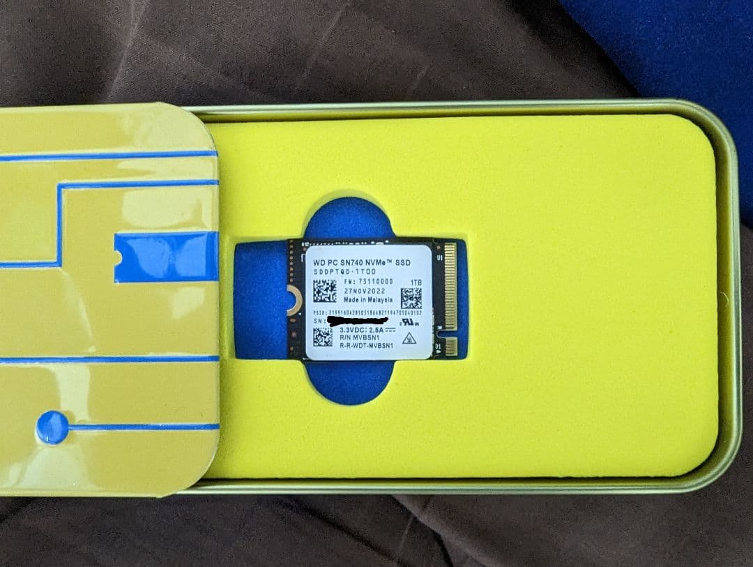 未使用 Western Digital sn740 1tb / 2230 ssd Amazon | SN740 1TB M.2 2230 SSD NVMe PCIE4.0x4 スチームデッキ用