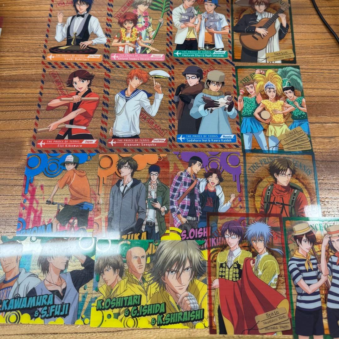 16枚 テニスの王子様 クリアカードセット - メルカリ