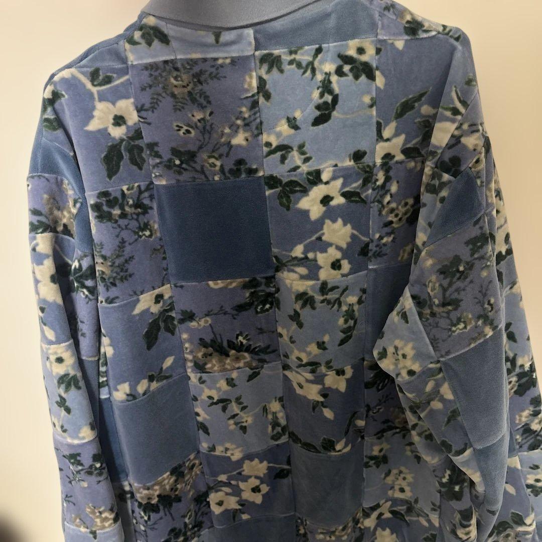 Supreme Floral Patchwork Velour L/S Polo - メルカリ