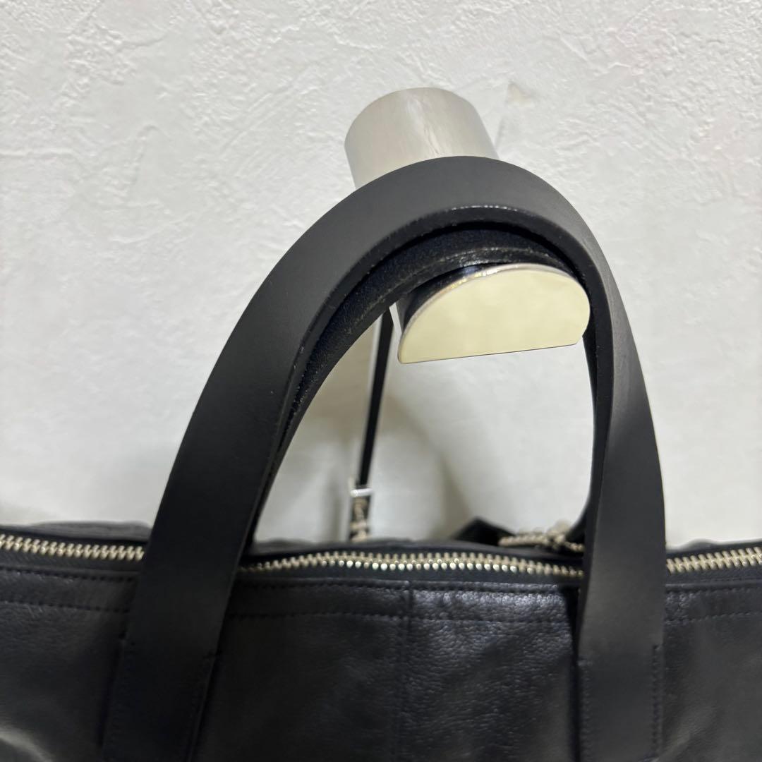 未使用級】コーチ トンプソン トートバッグ 牛革 スパイロレザー 70493