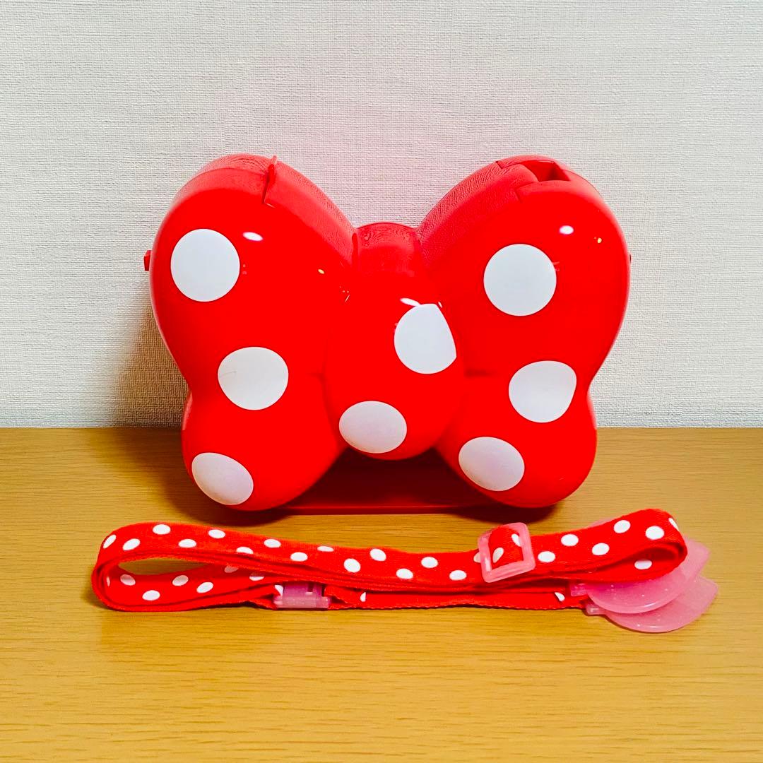 ディズニー ポップコーンバケット ポップコーンケース ミニー リボン