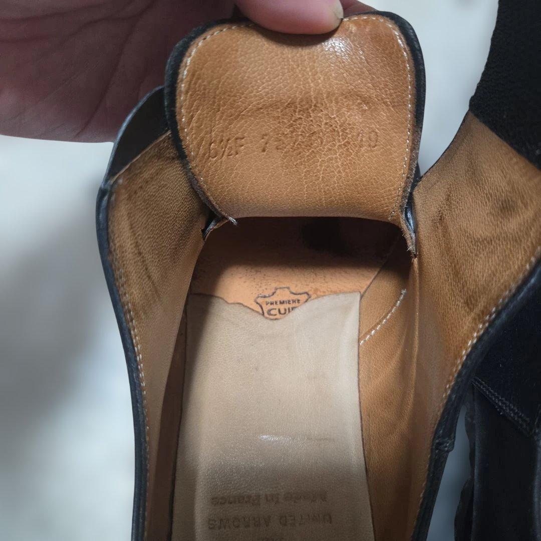 Paraboot UA別注 Vienne ベルクロ プレーントゥ uk6.5 - メルカリ