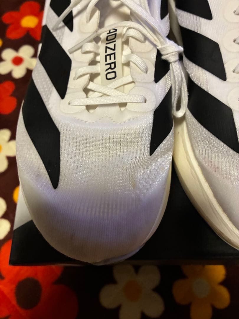 adidas adizero Evo SL 白／黒　28.5cm