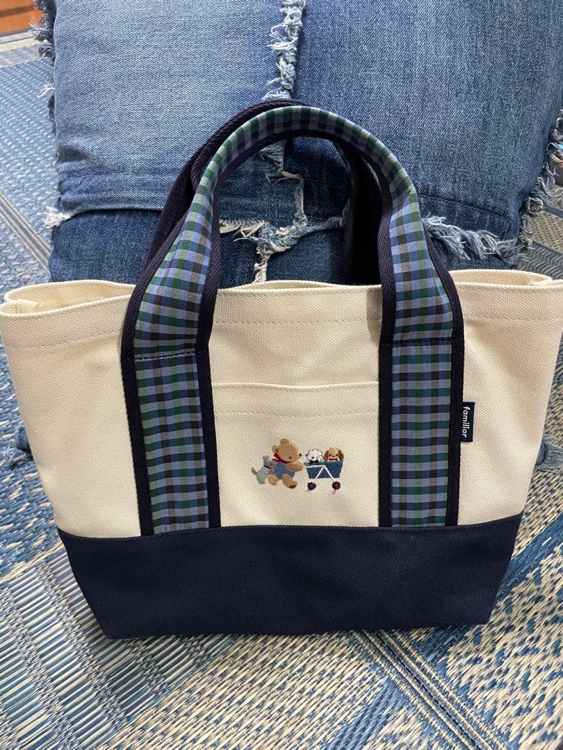 ファミリア 広尾店限定 トートバッグ familiar - メルカリ