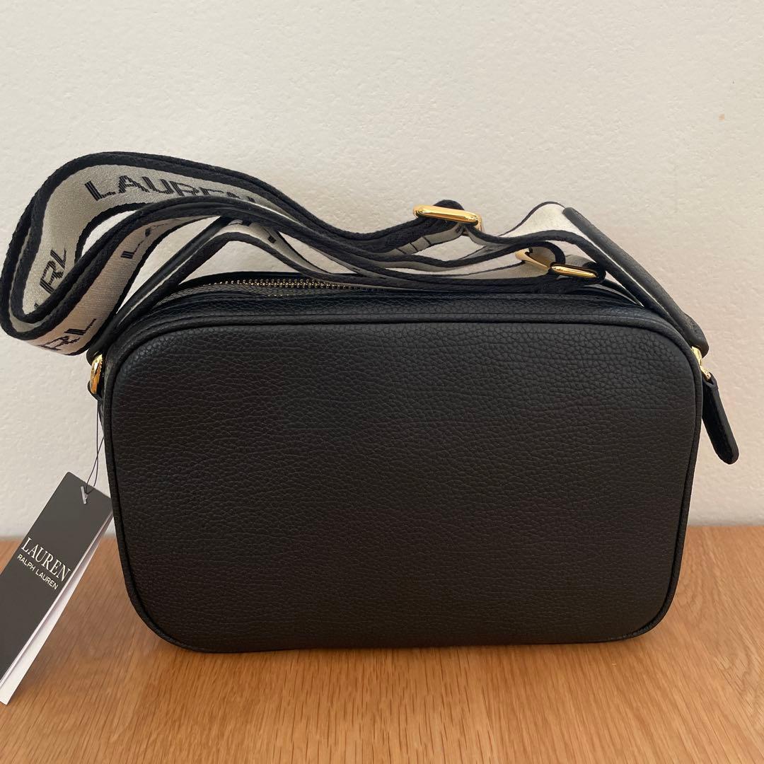 新品タグ付 LAUREN RALPH LAUREN ショルダーバッグ ブラック - メルカリ