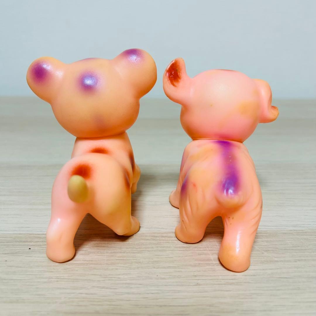 レトロ】犬 ラバードール ドッグ ソフビ 笛付き ヴィンテージ - メルカリ