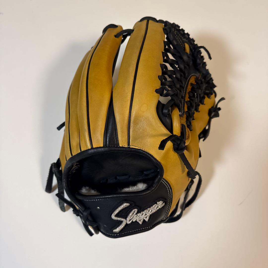 久保田スラッガー　軟式グローブ　内野手用 久保田スラッガー 軟式グローブ | 内野手用 ブラック×トレンチ - 野球