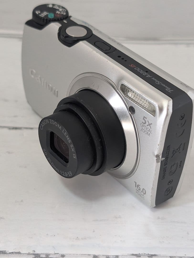 Canon Power Shot A3300 IS 充電器付き sbt - メルカリ