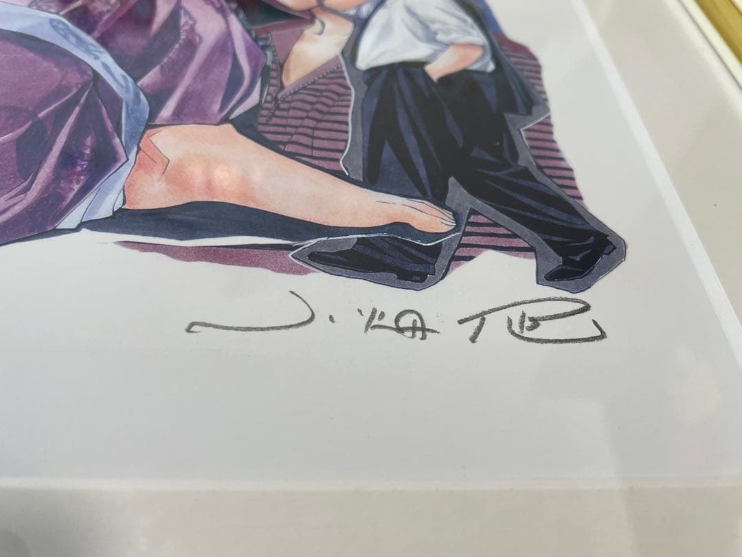 ヒカルの碁 複製原画 直筆サイン シリアルナンバー 棋魂 复制原画