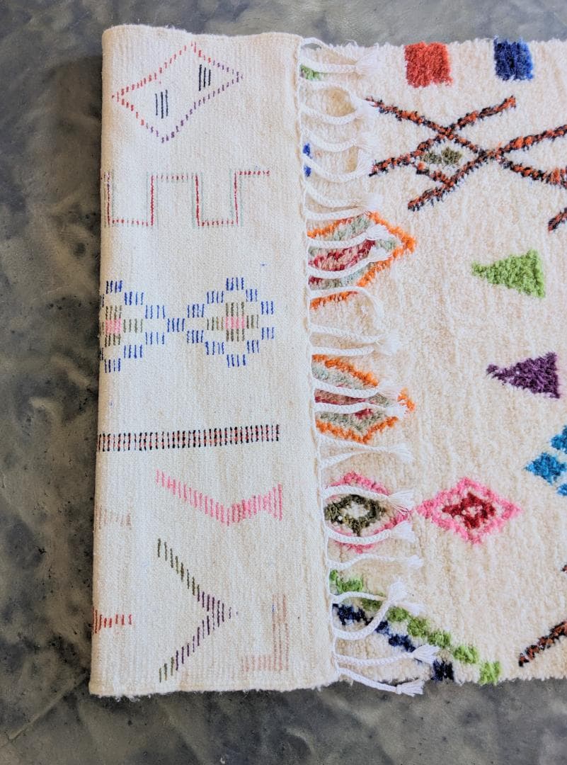 限定セール】新品-モロッコラグ アジラルラグ-No6 104×161 - メルカリ