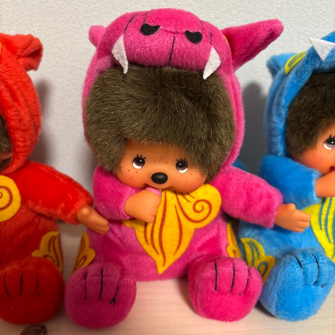 沖縄限定 シーサ モンチッチ 3体セット - ぬいぐるみオンライン