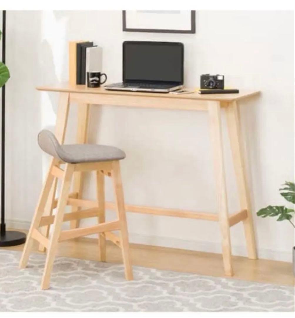 送料込み】【美品】ニトリ 木製カウンターテーブル - メルカリ
