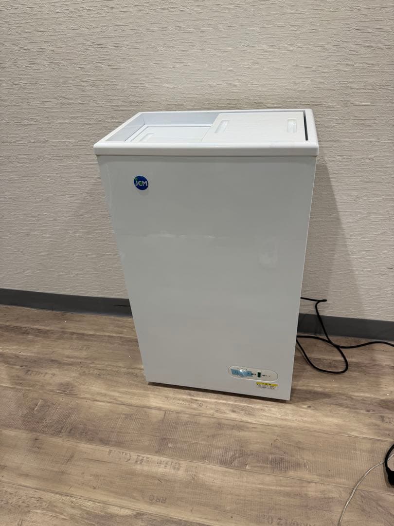 K*u様 冷凍ストッカー　JCM-41 冷凍ストッカー　スライド式蓋 JCMC-41 冷凍ストッカー／幅489×奥行309×高さ859mm