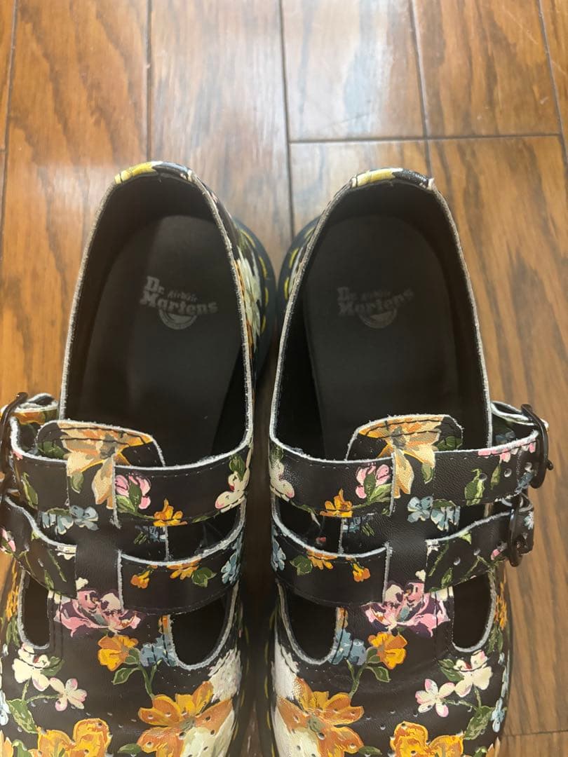 Dr. Martens メリージェーン　フラワー柄　26.0cm