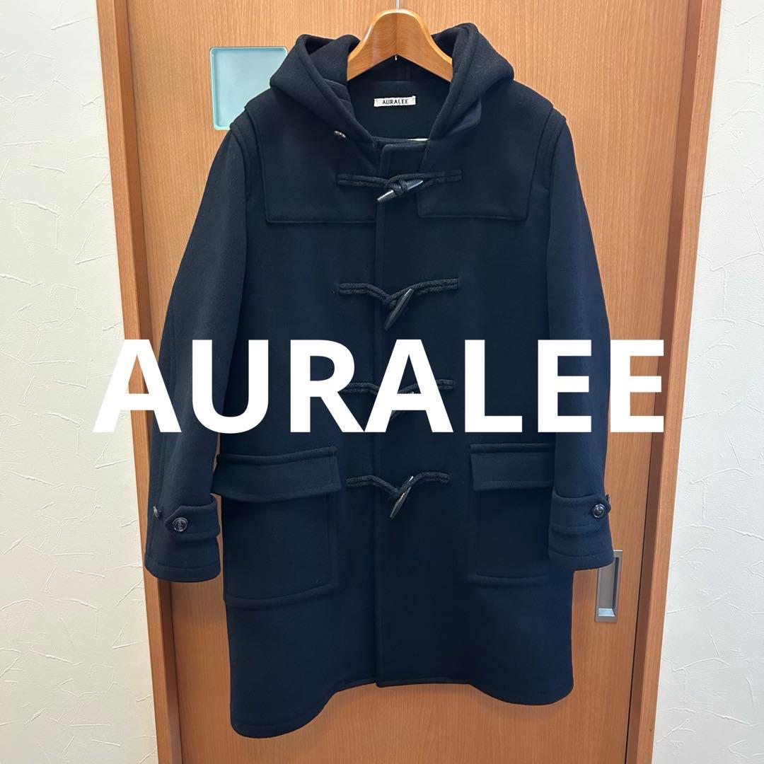 AURALEE HEAVY MELTON DUFFLE COAT 4 ブラック AURALEE HEAVY MELTON DUFFLE COAT! | andPheb Staff Blog