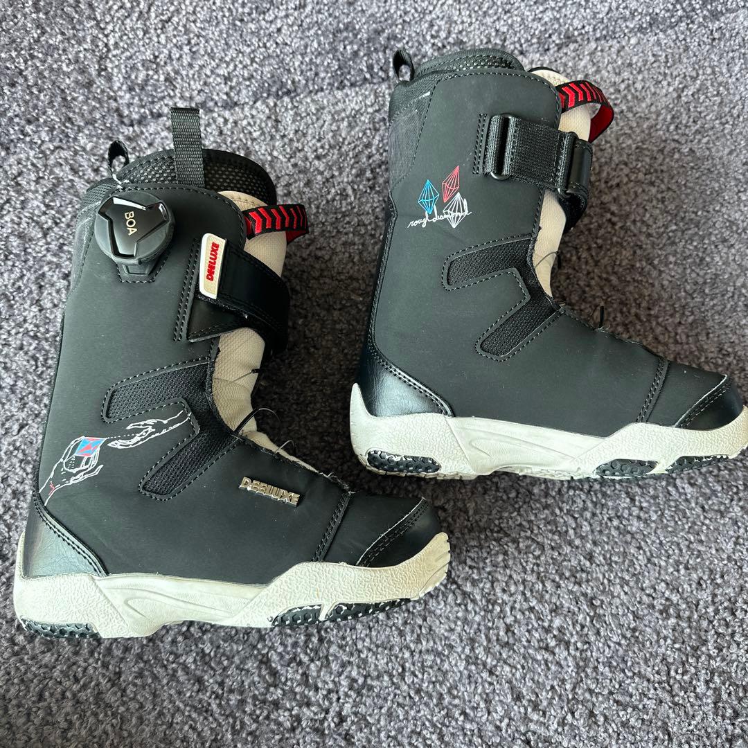 ディーラックス キッズ　ラフダイアモンド ブーツ スノーボード 19.5cm