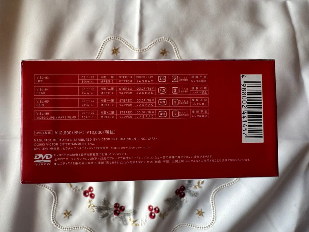 SOFT BALLET DVD ’92~’95 <完全限定生産・4枚組>