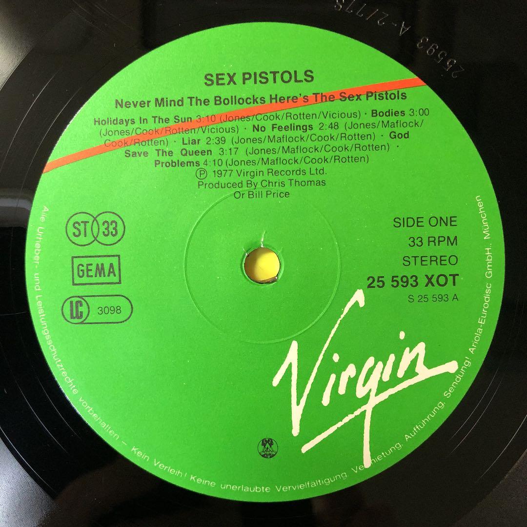 西ドイツ盤！ A2/B2 超高音質盤 THE SEX PISTOLS 極上2nd 西ドイツ盤！ A2/B2 超高音質盤 THE SEX PISTOLS 極上2nd - メルカリ