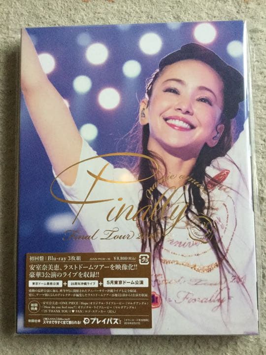 安室奈美恵 Blu-ray 3枚組 新品未使用品！安室奈美恵 Final Tour 2018 Blu-ray 3枚組 【公式通販】