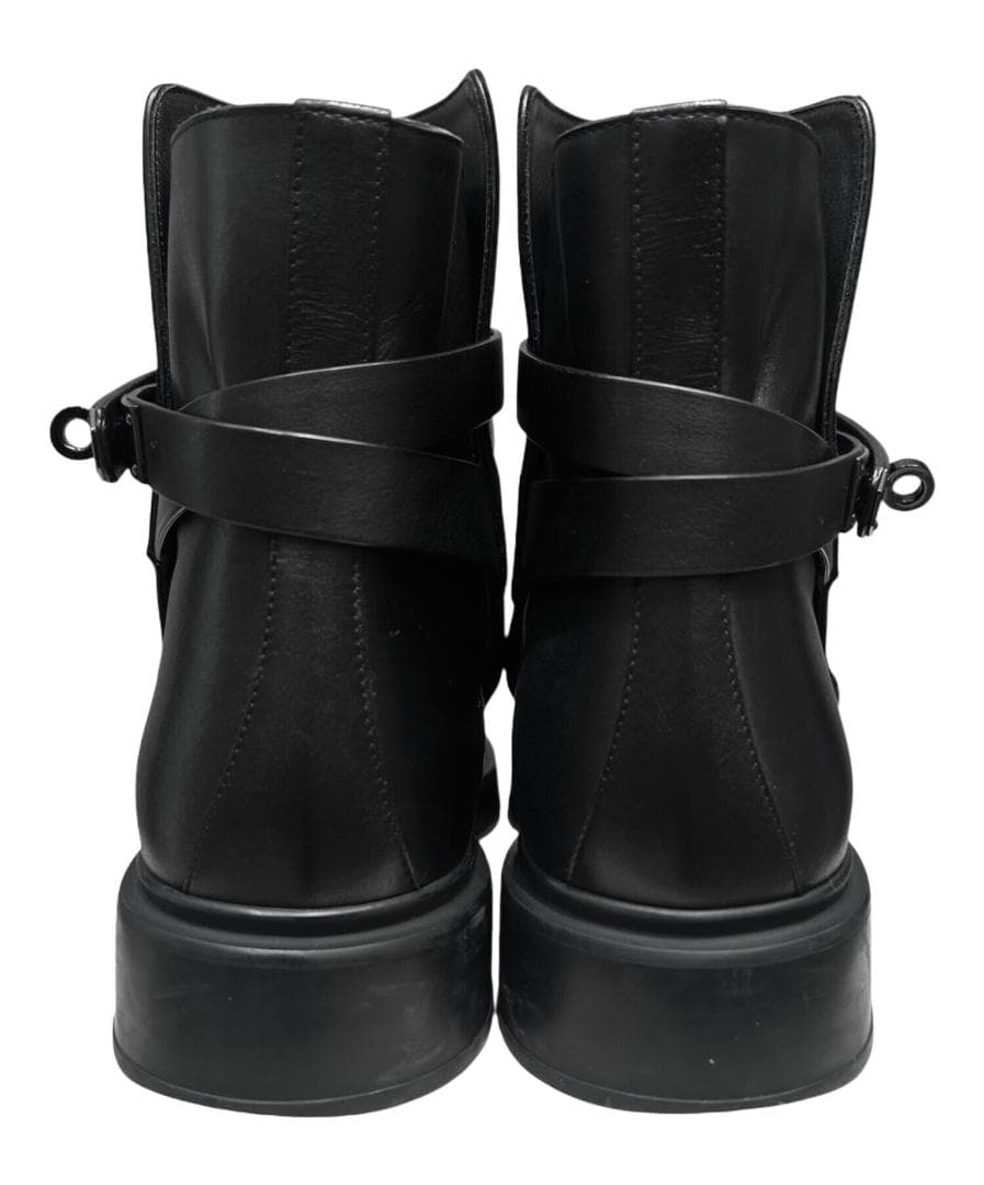 ソーブラック ケリーバックル HERMES ブーツ 《ヴェオ》 40.5