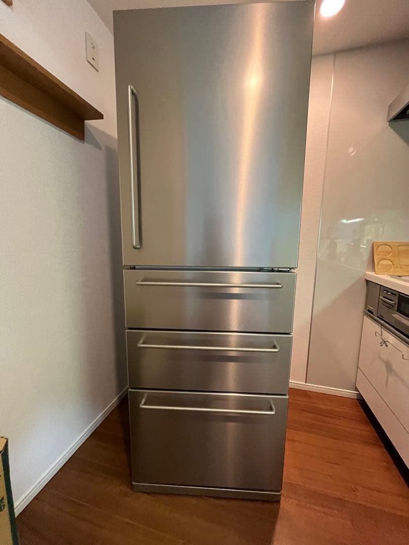 無印良品冷蔵庫 MUJI】無印良品冷蔵庫 M-R14C 2006年製 容積137 L - メルカリ