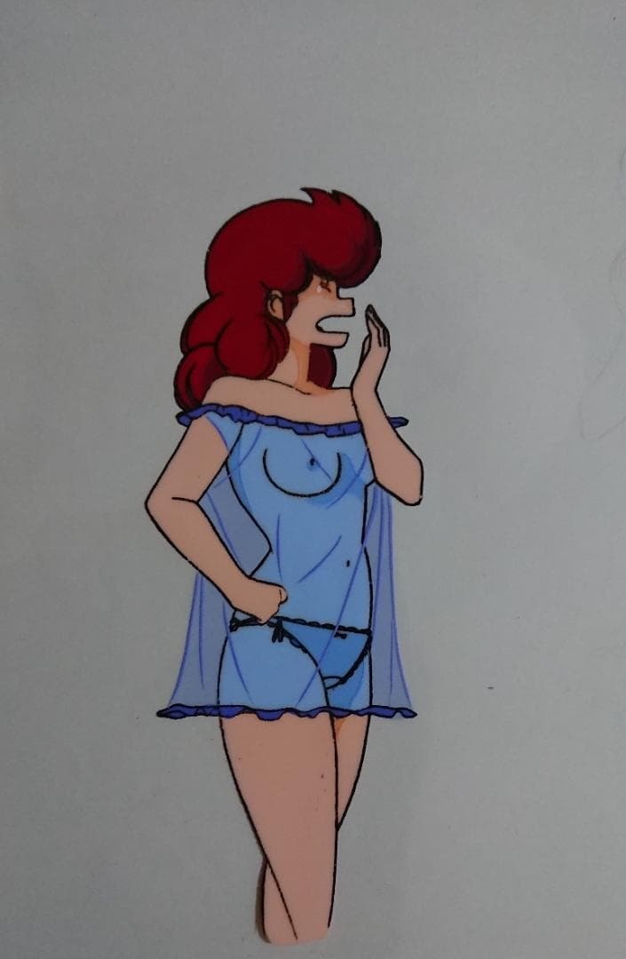 セル画 めぞん一刻 / 六本木朱美 （D-21） - メルカリ