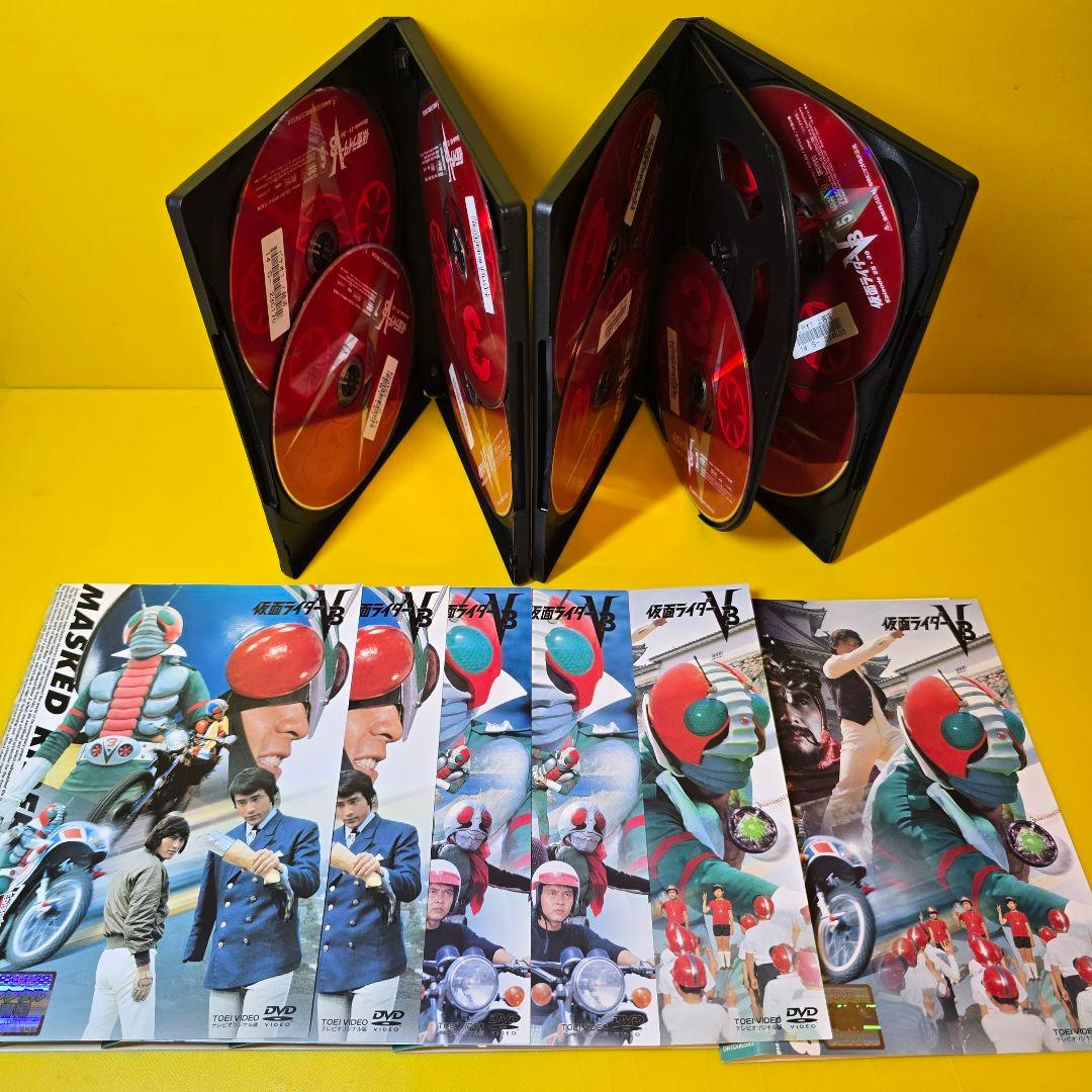 新品ケース交換済み 仮面ライダーV3 DVD 全9巻 全巻セット - メルカリ
