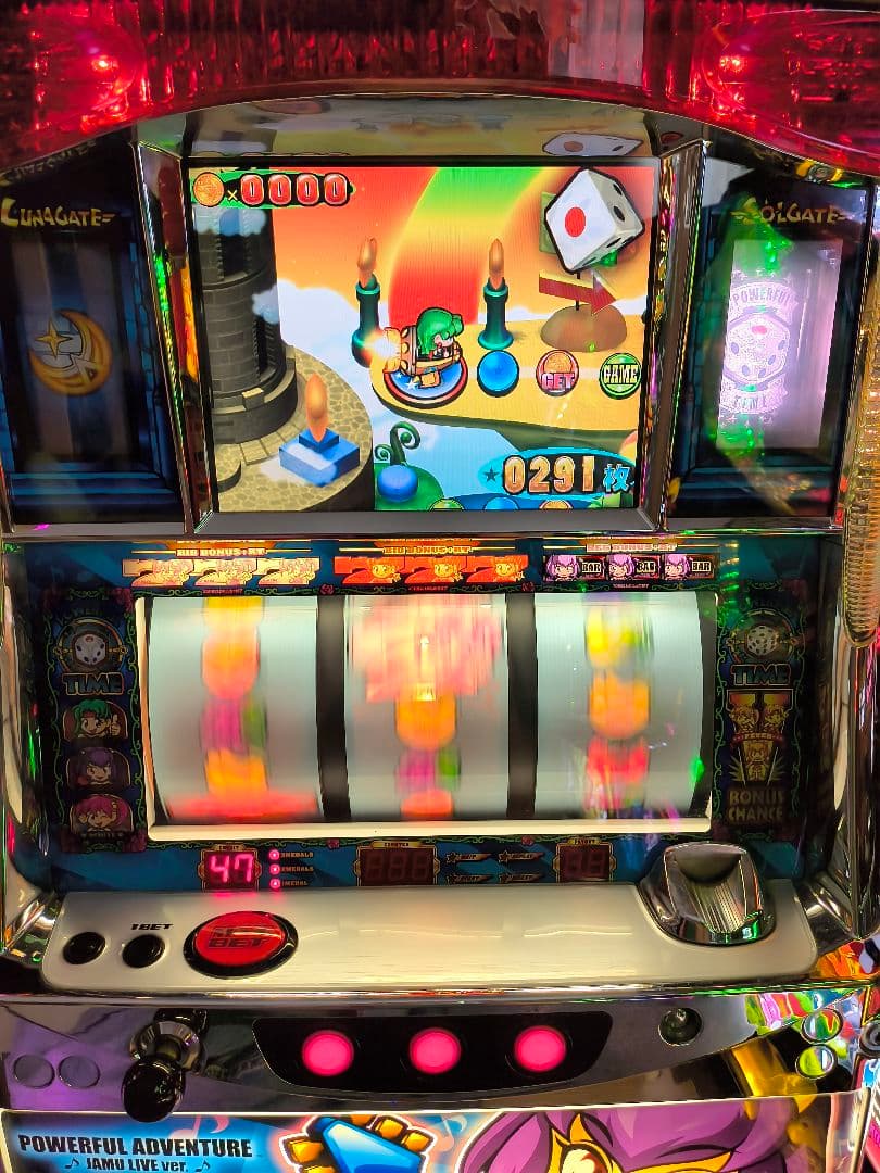 パワフルアドベンチャー 送料込み ジャムライブパネル SANKYO パチスロ
