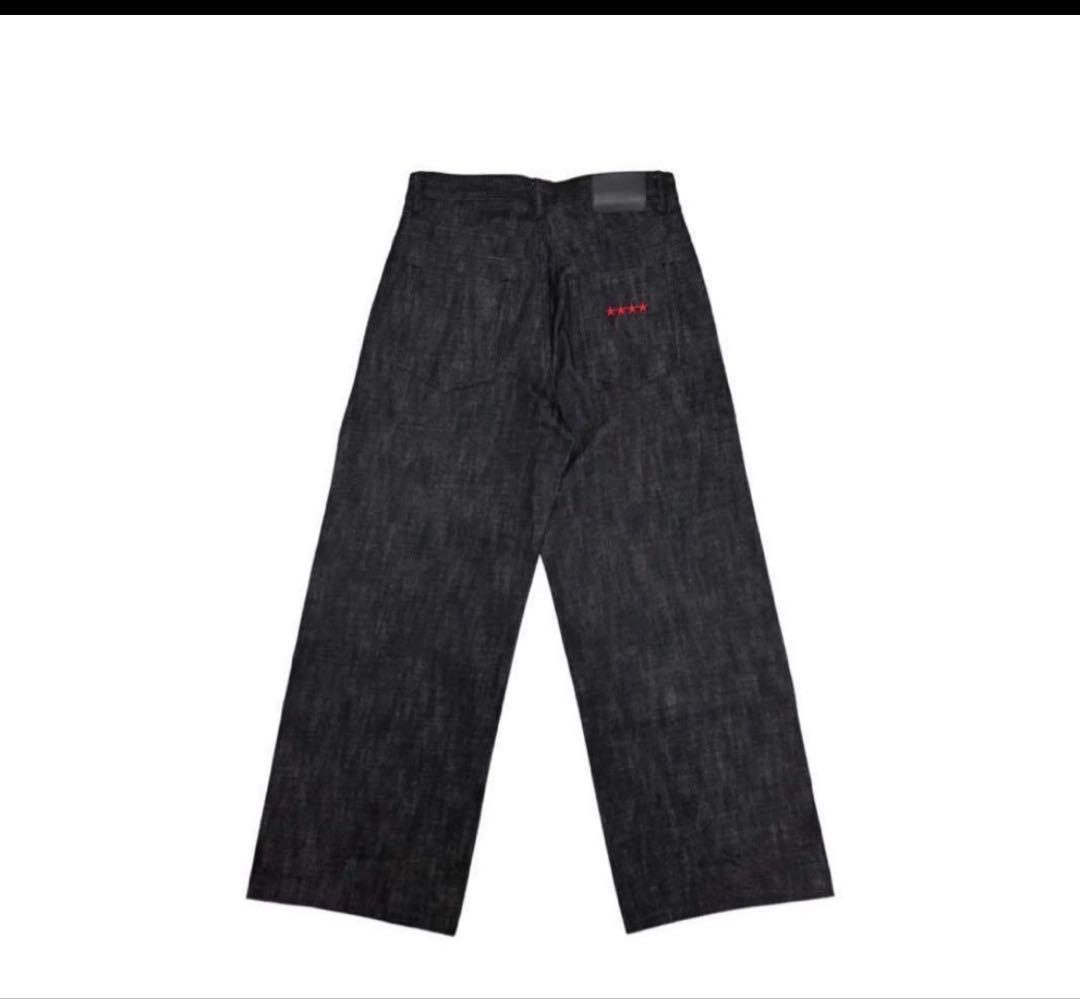 9/S PROJECT BUTTON FLY DENIM - BLACK M - メルカリ