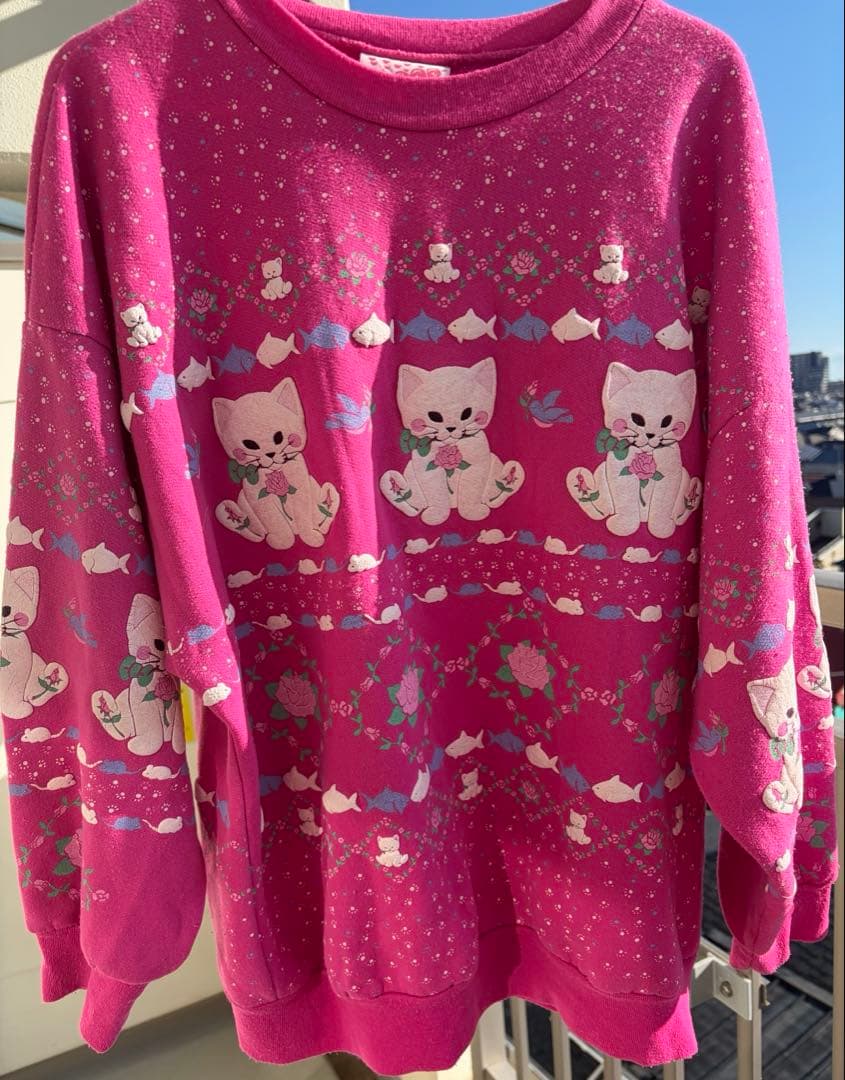 スプモーニ　spmoni fancy cat sweat スプモーニ spmoni fancy cat sweat - メルカリ