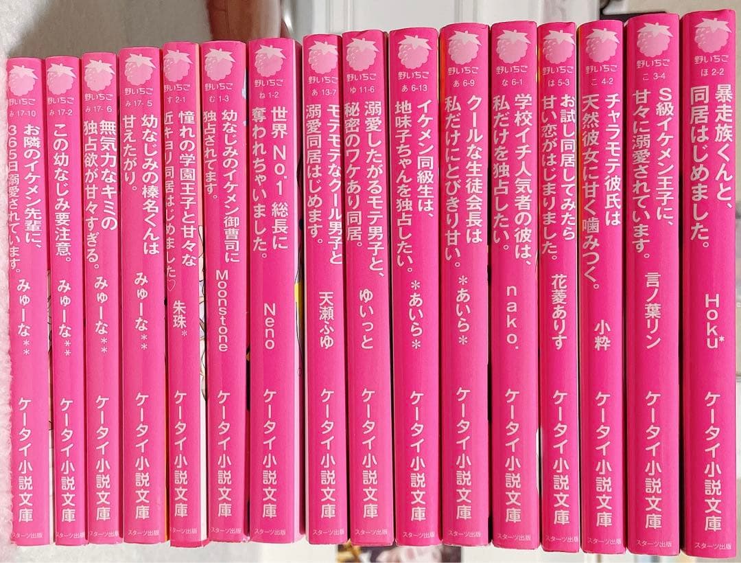 恋愛小説 野いちご ケータイ小説 16冊 - メルカリ