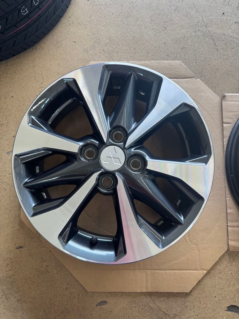 三菱 ekクロス 純正ホイール 15インチ 4本 ◇ホイールのみ4本Set! 安心画像多数! 三菱純正ekクロス EV Pグレード