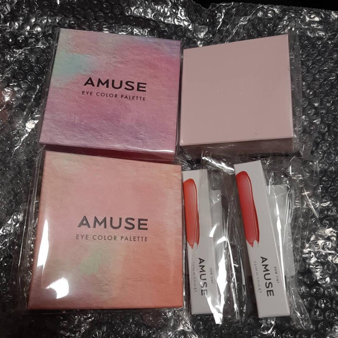 AMUSE5点セット　ファンデ　アイシャドウ2 リップ2 407-0.jpg