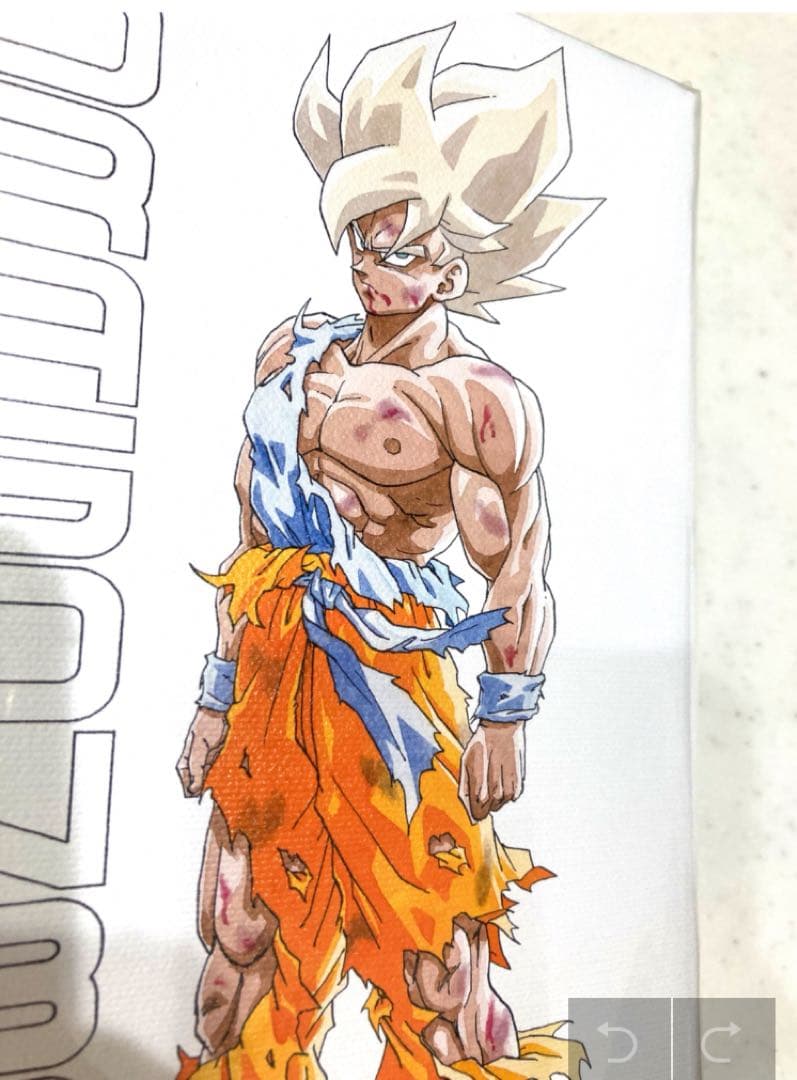 ドラゴンボール アートボード ジャンプ展 スーパーサイヤ人孫悟空