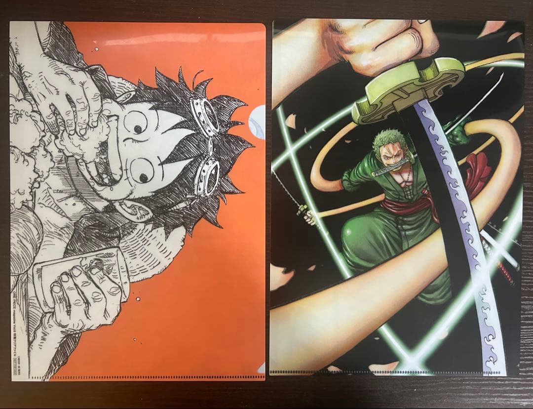 ワンピースマガジンVol.6当選品☆特製クリアファイル☆2種セット