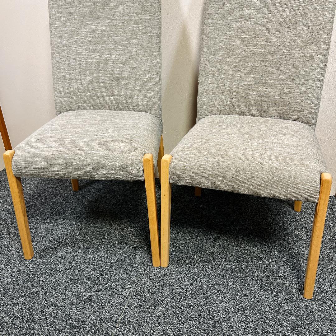 ニトリ Dコタツチェア ダイニングチェア ファブリック 2脚セット 北欧