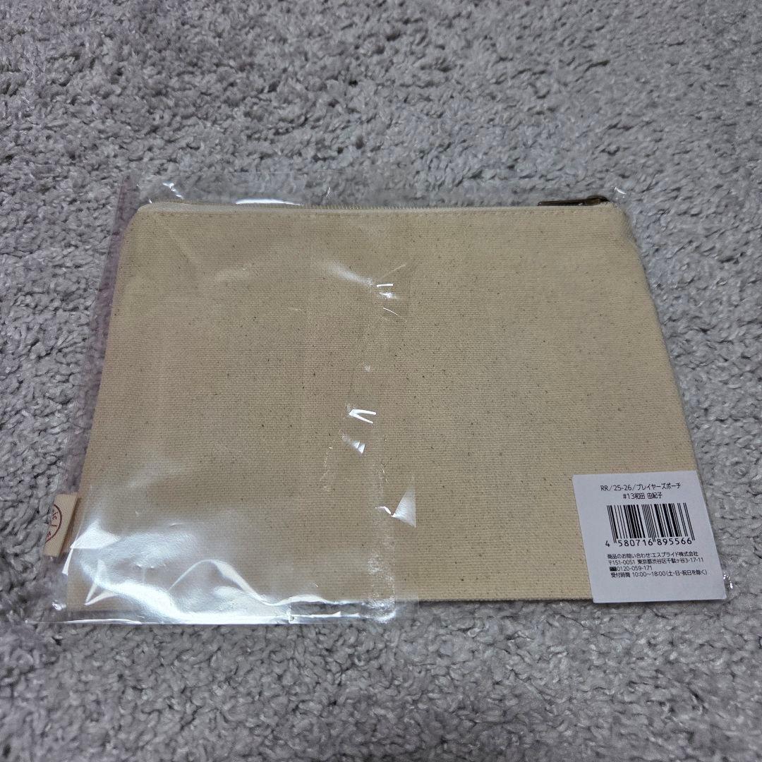 新品未使用】和田由紀子 サイン入り ポーチ NECレッドロケッツ バレー