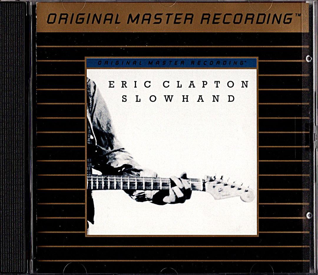貴重Eric Clapton Slowhand MFSL 輸入盤GOLD CD ERIC CLAPTON ~ SLOWHAND ~ MFSL 24 KARAT GOLD CD ULTRADISC I