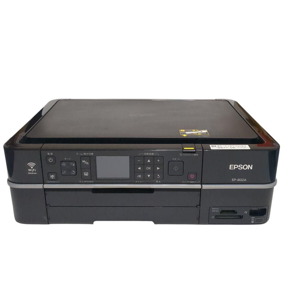 ジャンク品】EPSON EP-802A インクジェットプリンター - メルカリ